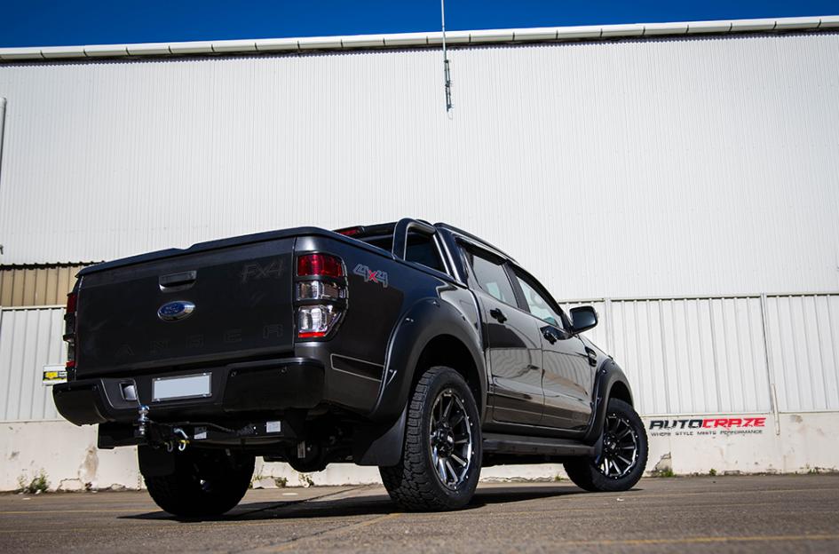 FORD RANGER GRID GD05 MATTE BLACK MILLED ACCENTS